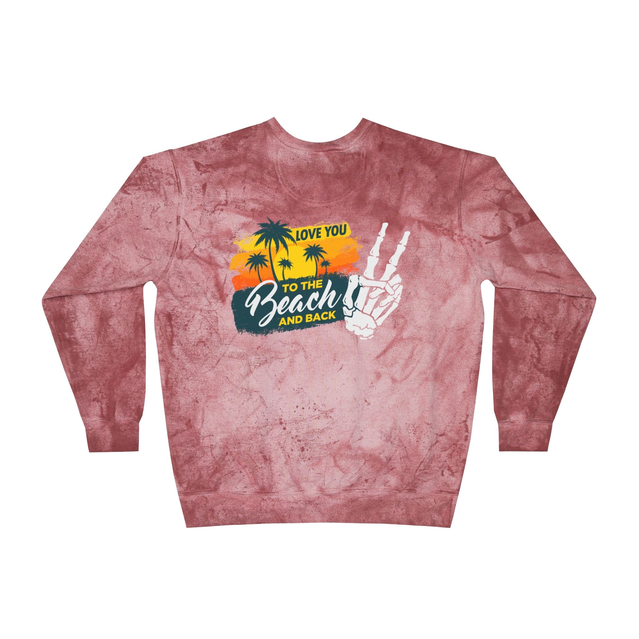 Beach Trip Crewneck Sweatshirt — “to the beach and back”