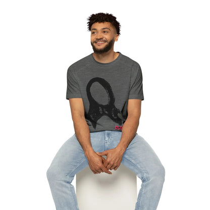 Men's Raglan T-Shirt with Frc Art Run Design Printify