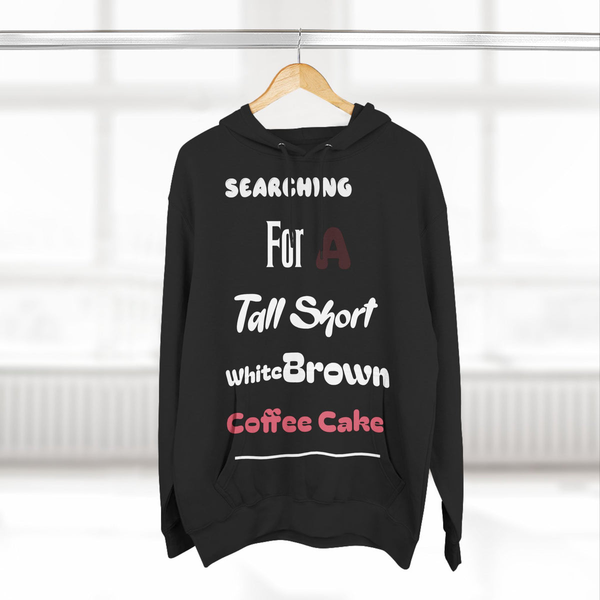 Take Me Out For Coffee Cake Fleece Hoodie