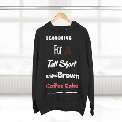 Take Me Out For Coffee Cake Fleece Hoodie