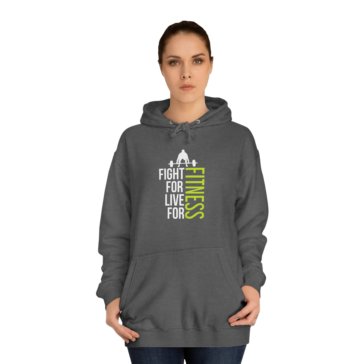 Fight For Live For Fitness Unisex Hoodie