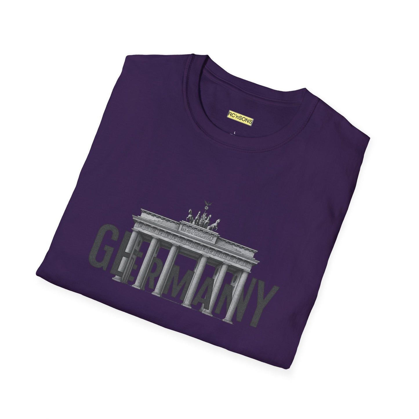 Berlin Landmark Unisex Softstyle T-Shirt - Casual Travel Tee Germany Pride Printify