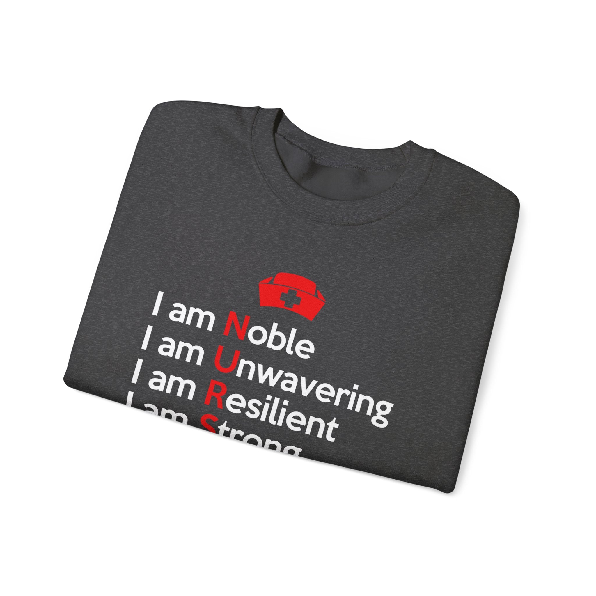Je suis noble, je suis un sweat-shirt unisexe inébranlable 