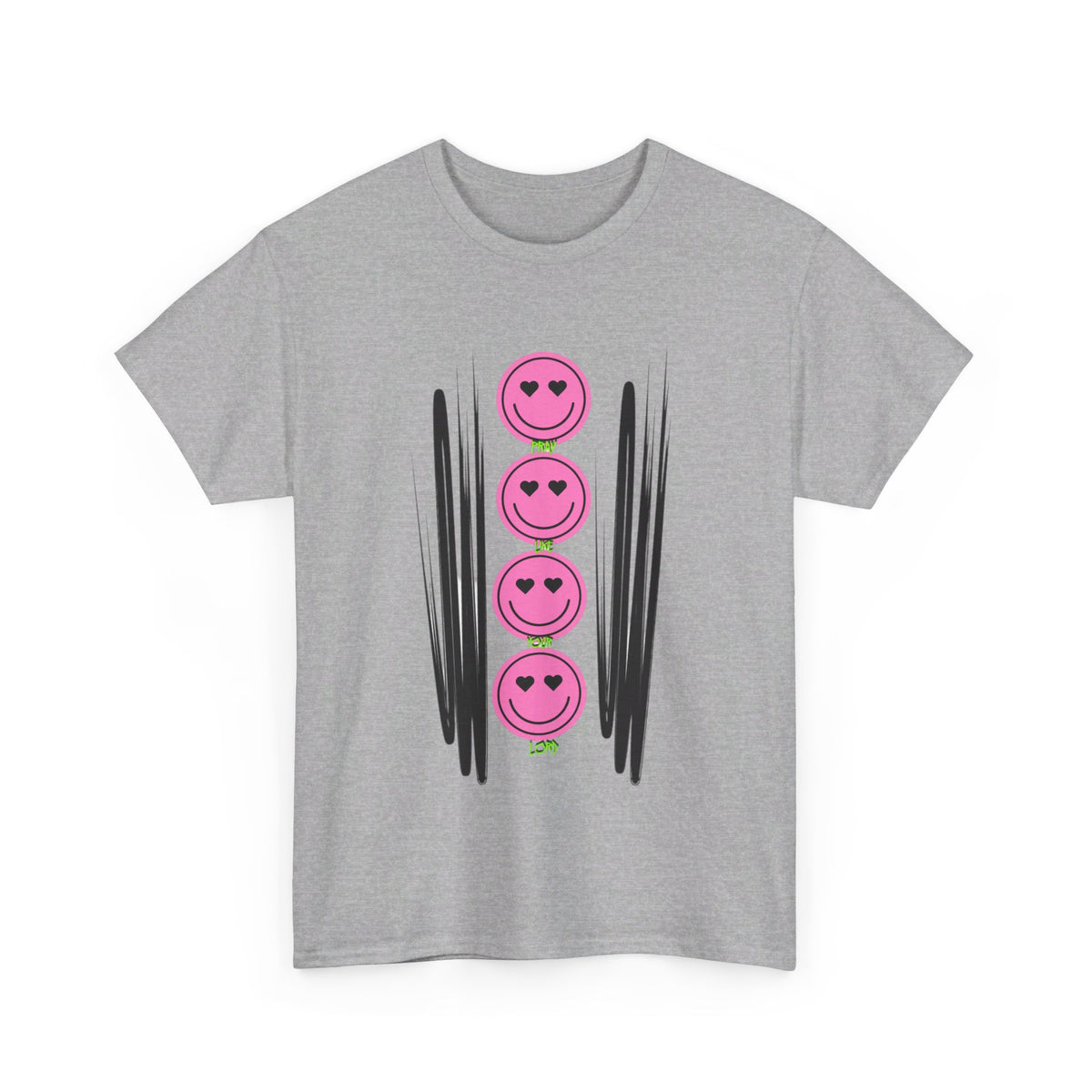 RCNSONS Unisex Heavy Cotton Smileys Tee