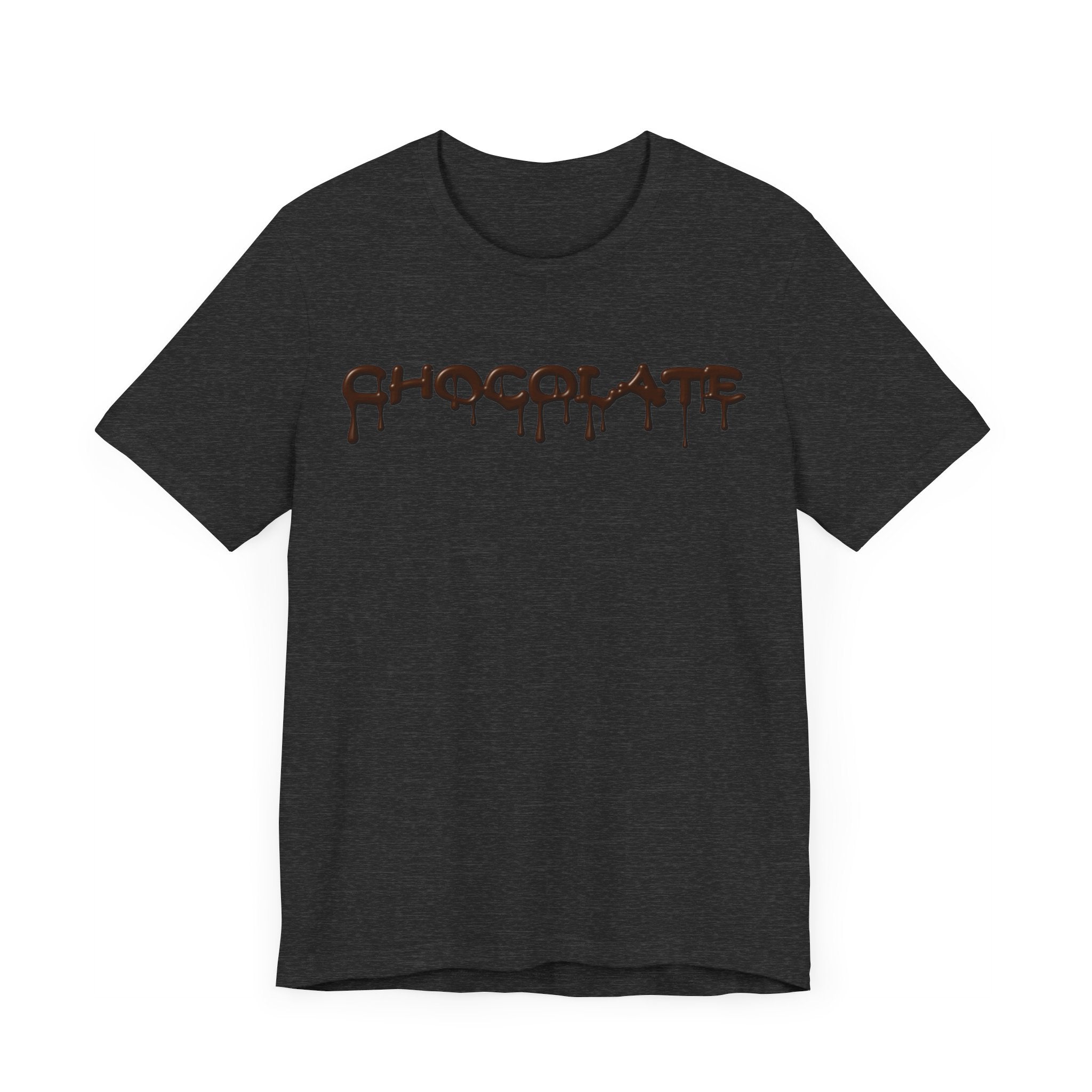 Unisex Jersey Short Sleeve Chocolate Tee