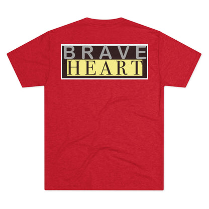 Tri-Blend Tee - Next Level Brave Heart