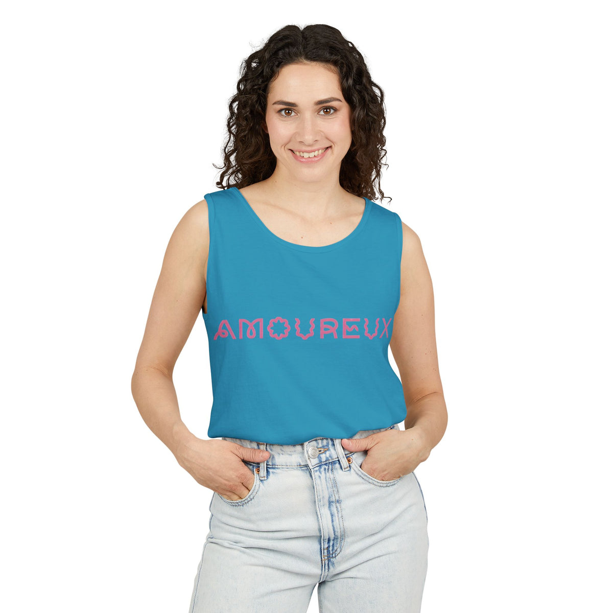 Amourös Garment-Dyed Tank Top