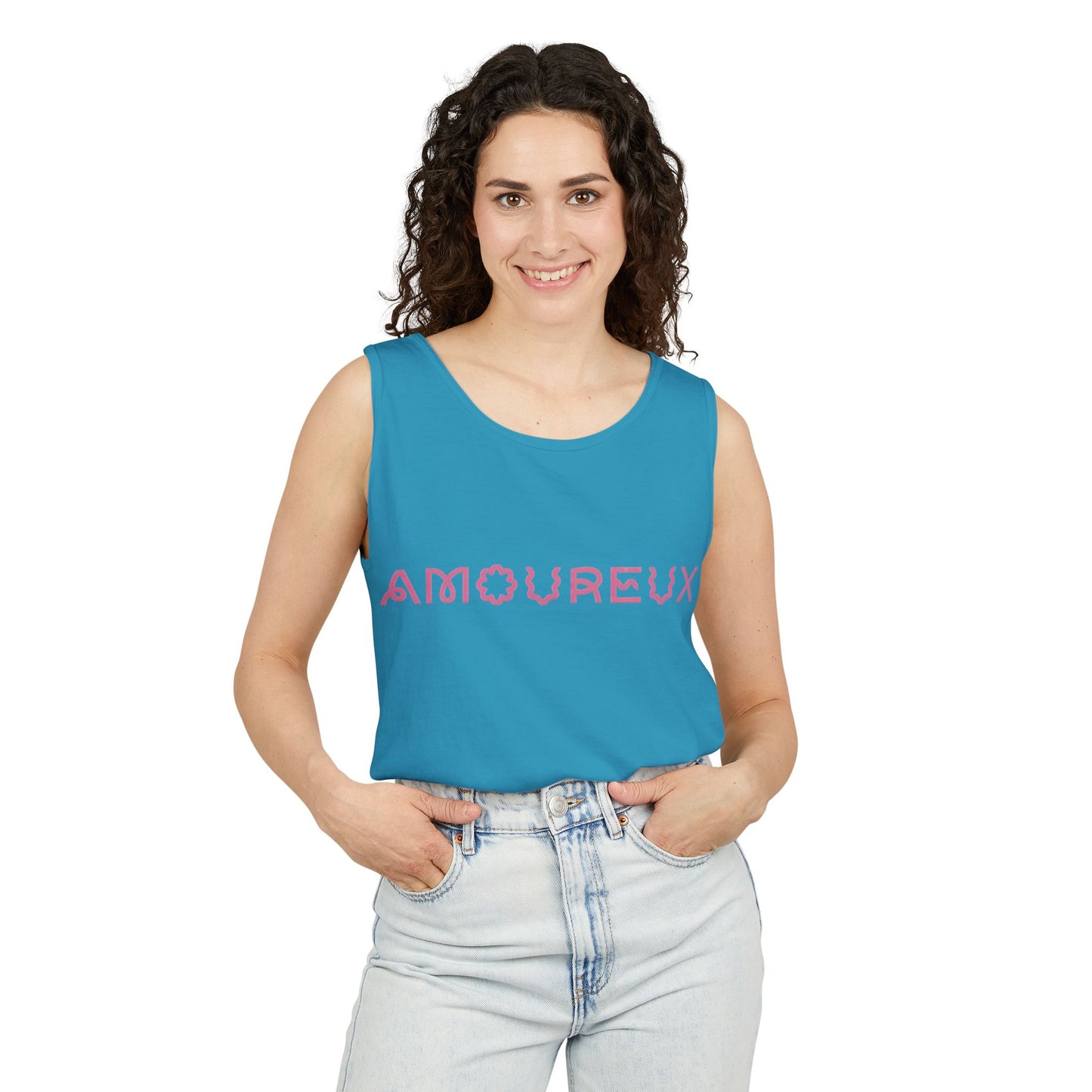 Amourös Garment-Dyed Tank Top