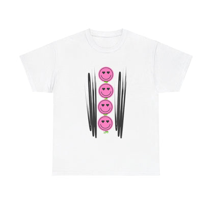 RCNSONS Unisex Heavy Cotton Smileys Tee