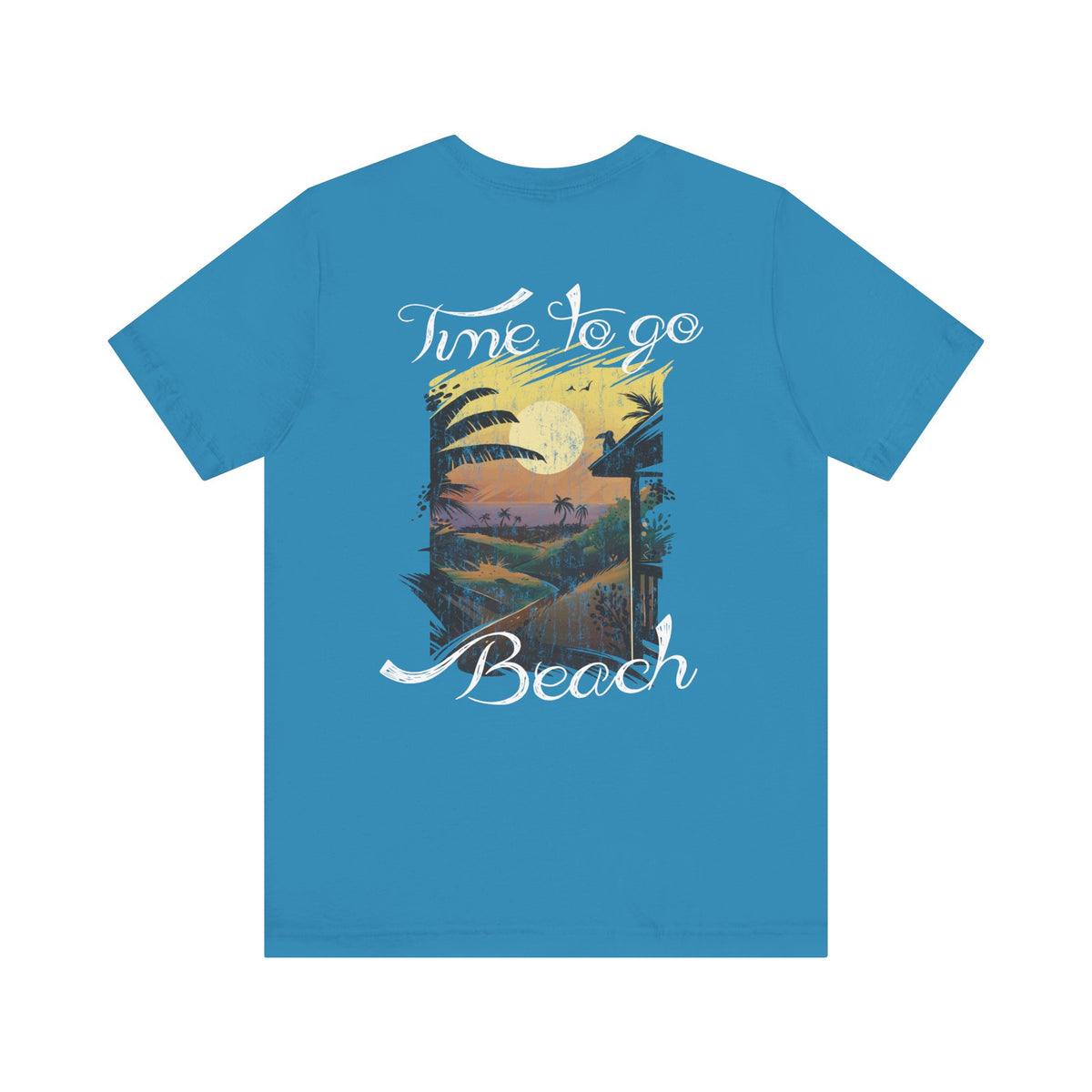 Il est temps d’aller à la plage Tee-shirt unisexe 
