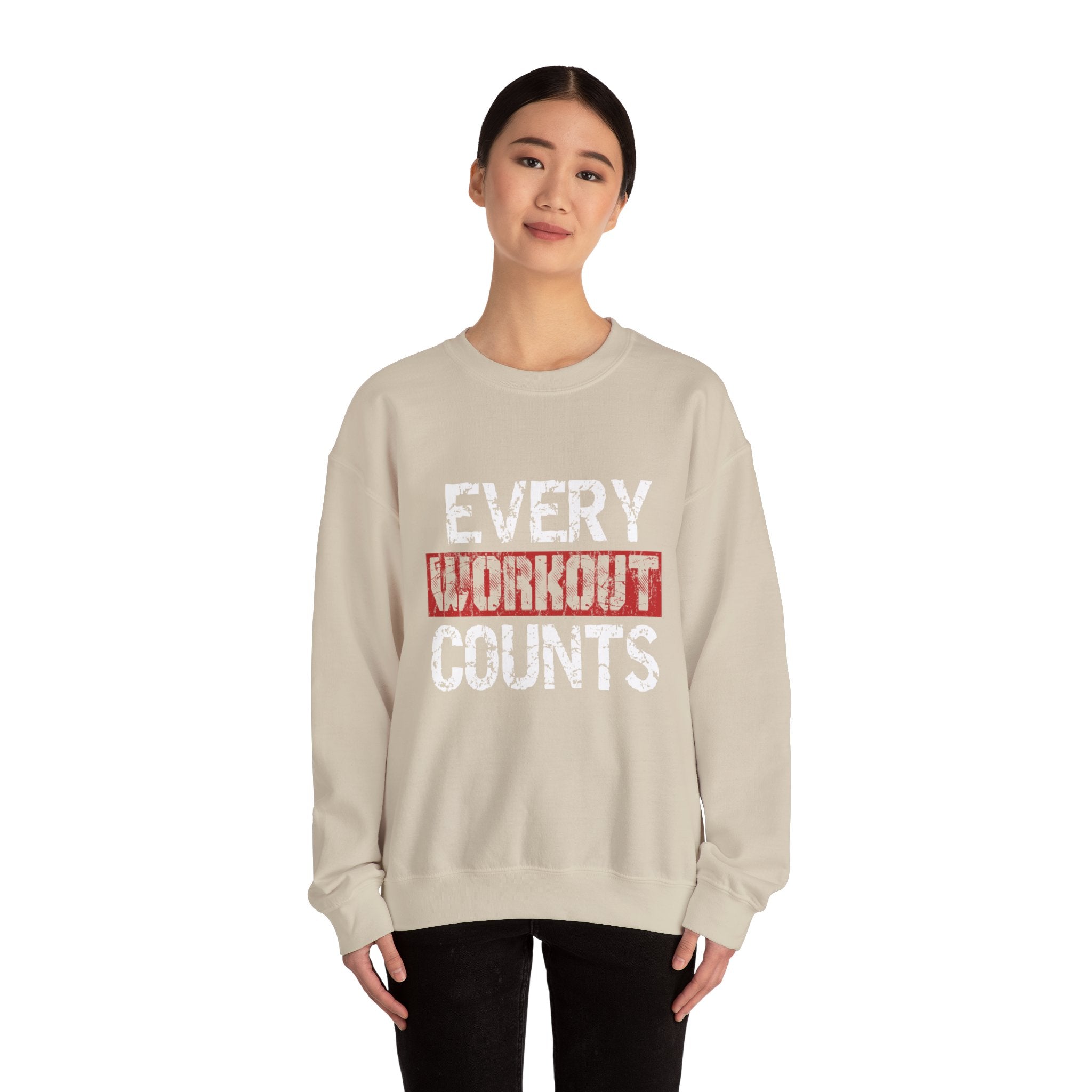 Chaque entraînement compte Sweat-shirt unisexe 