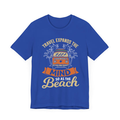 Unisex Travel Expands the mind Short Sleeve Tee