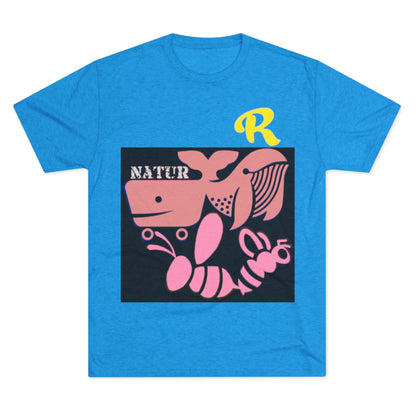 Unisex Tri-Blend Crew Tee - Honey Tee