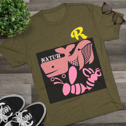 Unisex Tri-Blend Crew Tee - Honey Tee