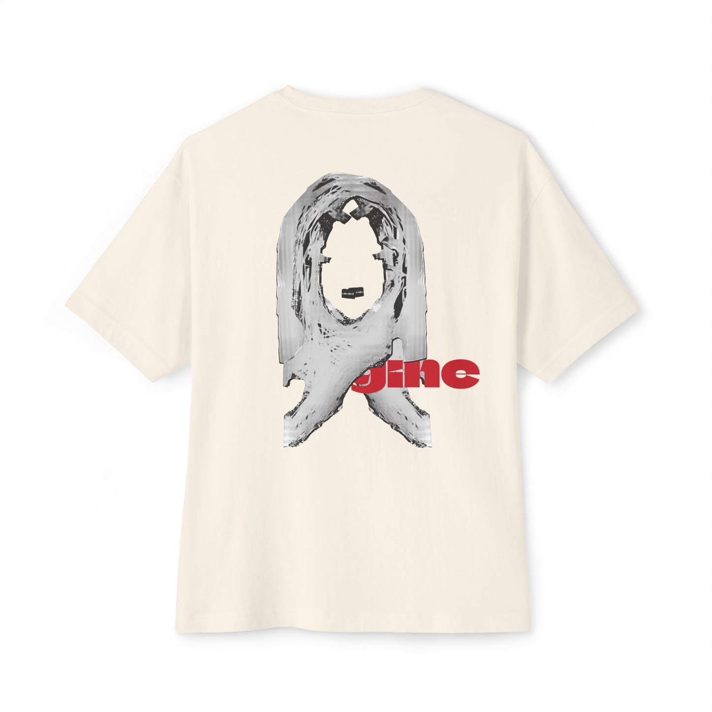 Oversized Boxy Tee - Unique Gine Design