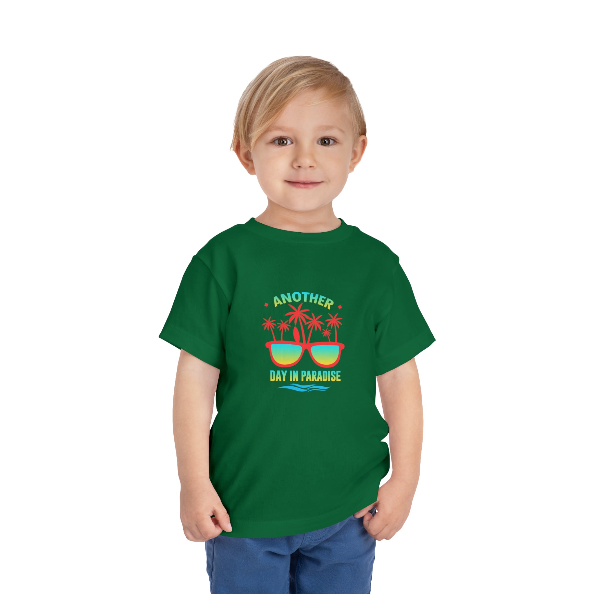 T-shirt pour tout-petits Un autre jour au paradis 