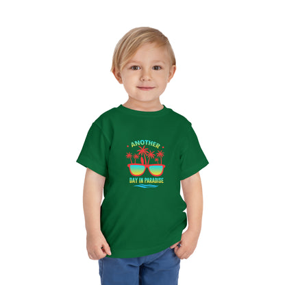 T-shirt pour tout-petits Un autre jour au paradis 