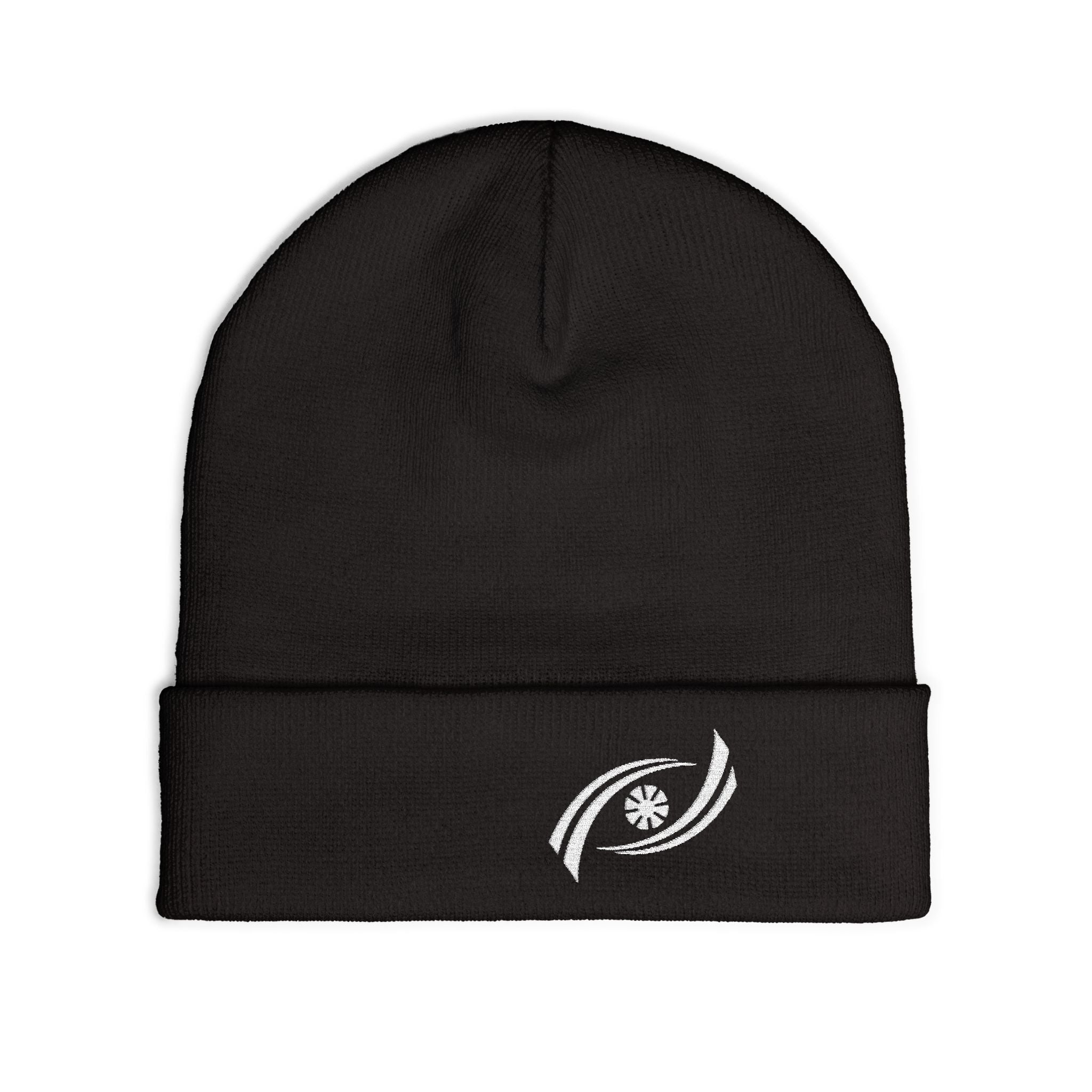 Cozy Embroidered Knit Beanie, Winter Hat, Gift for Him, Gift for Her, Fashion Accessory, Cold Weather Gear, Unique Beanie