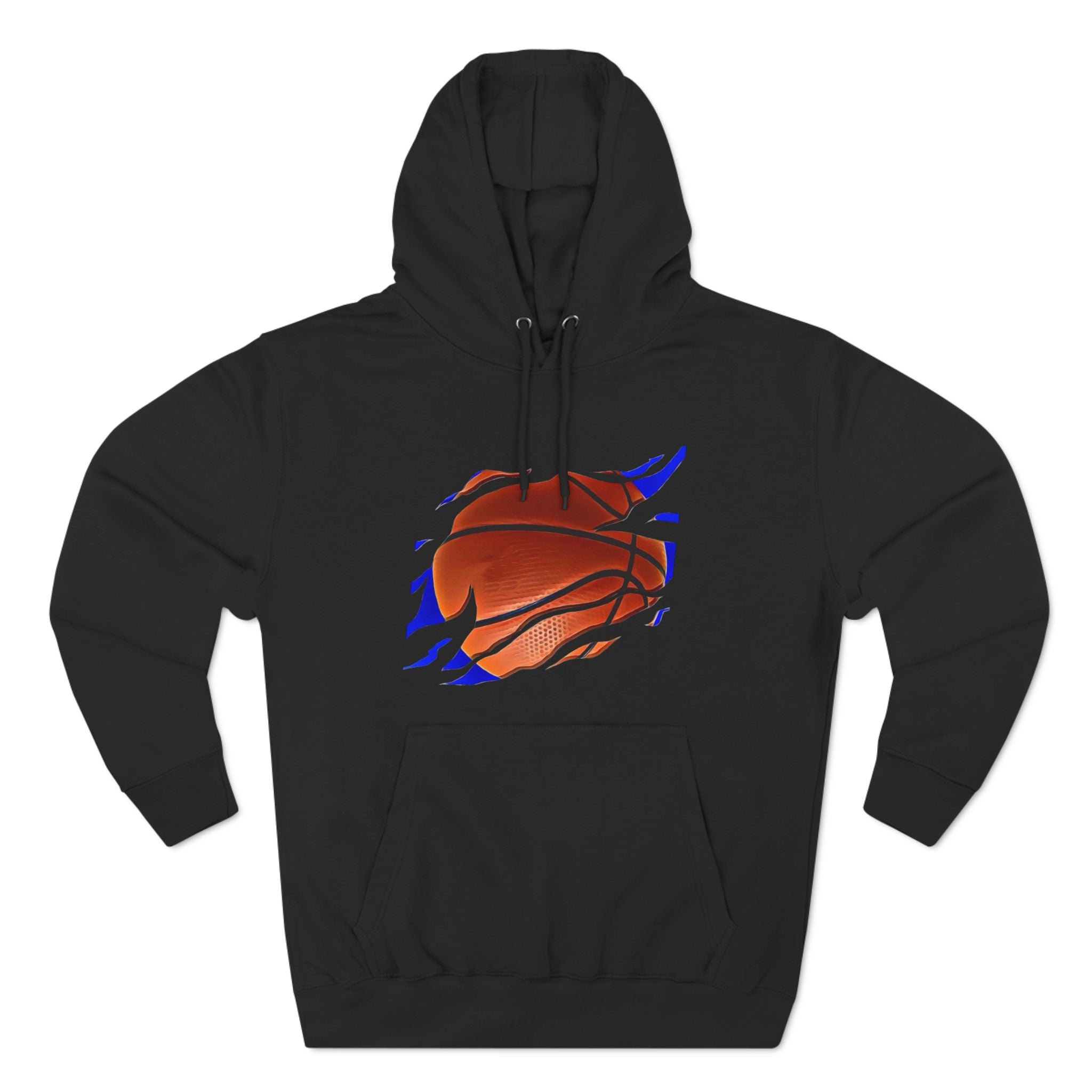 RCNSONS Unisex Three-Panel Fleece ‚Baseball‘ Hoodie