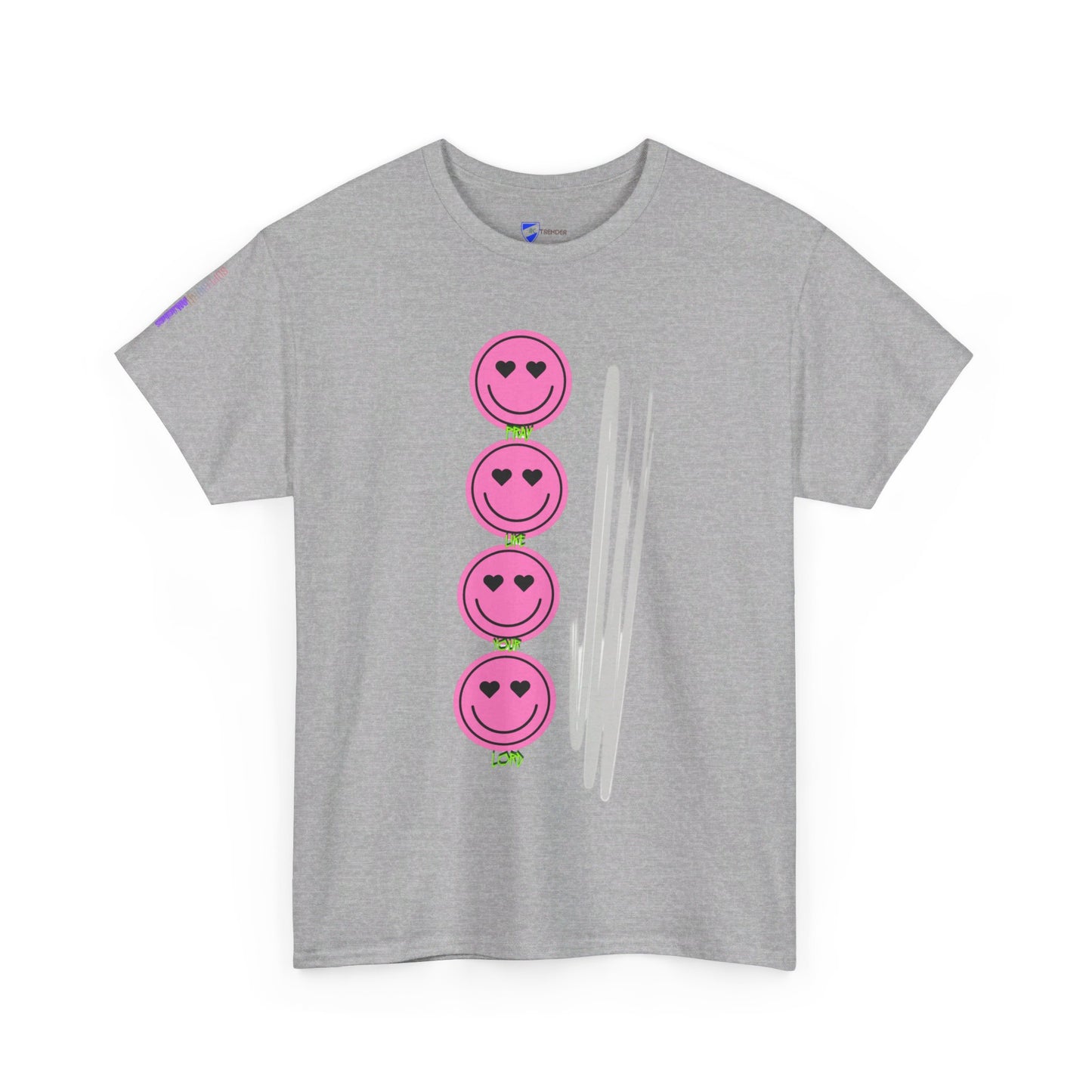 RCNSONS Unisex Heavy Cotton Smileys Tee