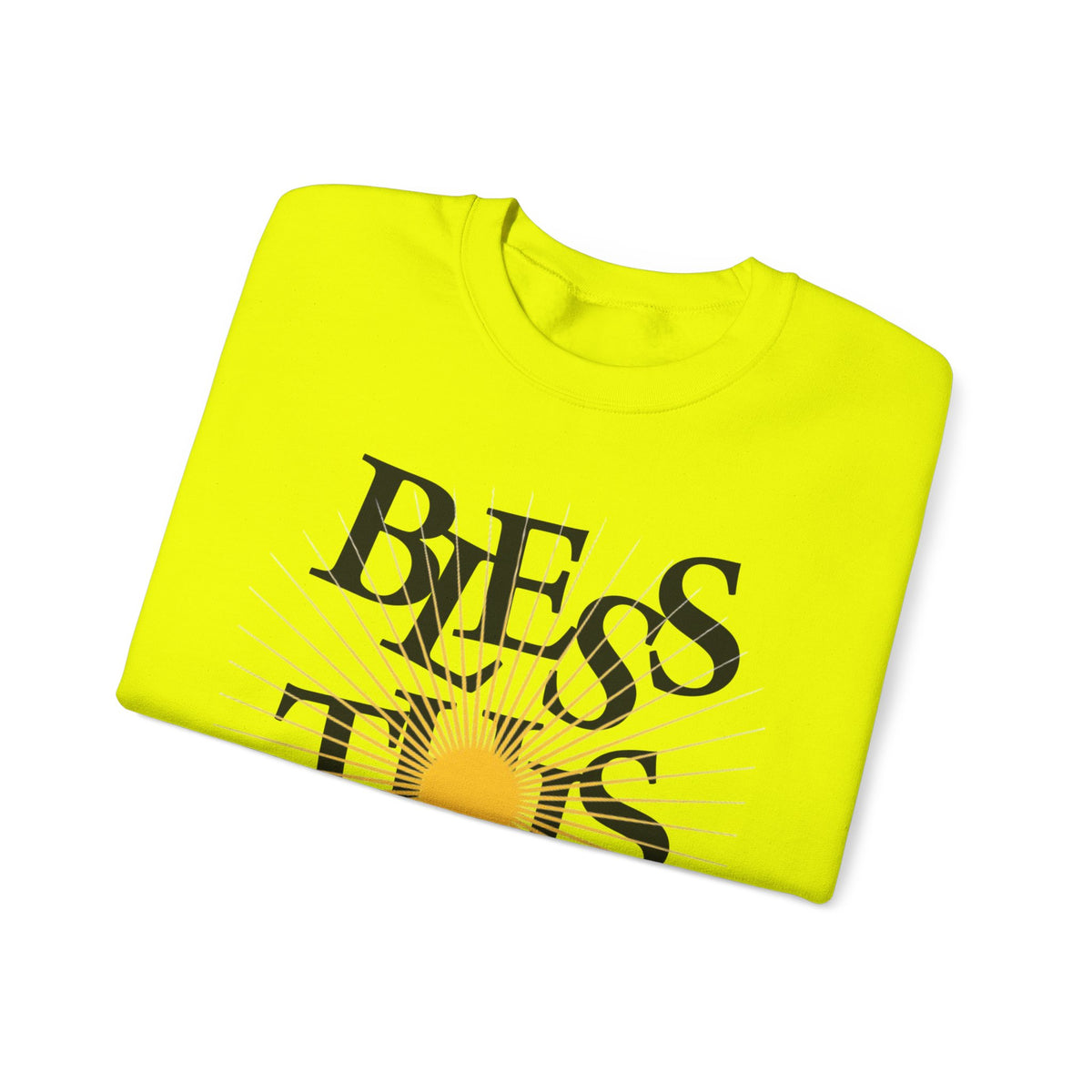 Bénissez ce sweat-shirt unisexe de désordre 