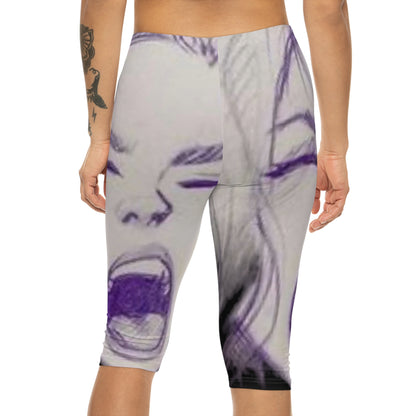 Women’s Capri Leggings (AOP)