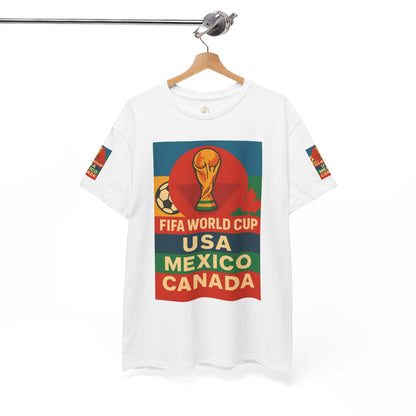 FIFA World Cup Unisex Tee, Sports Fan Shirt, Soccer T-Shirt, Tournament Apparel, Team Spirit Gear, Gift for Fans Printify
