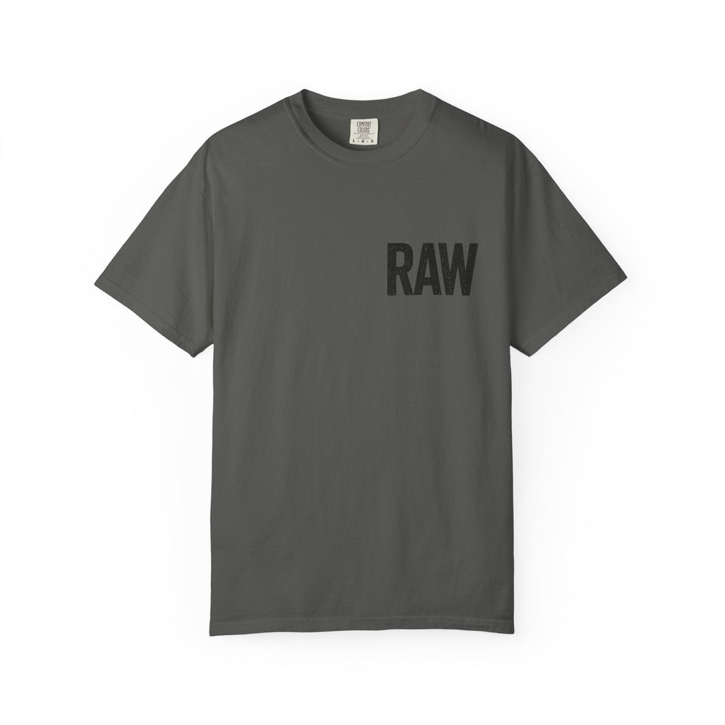 Garment-Dyed T-shirt RAW Design Printify