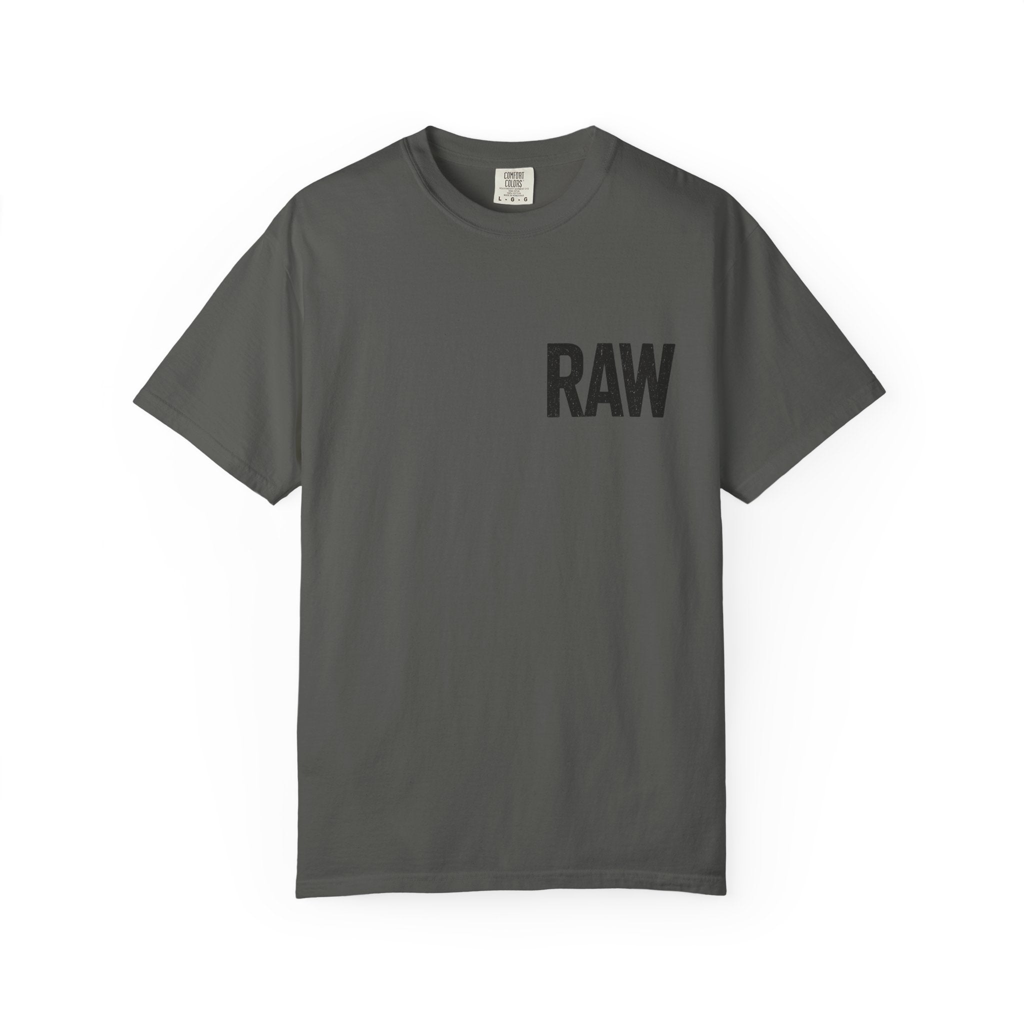 Garment-Dyed T-shirt RAW Design Printify