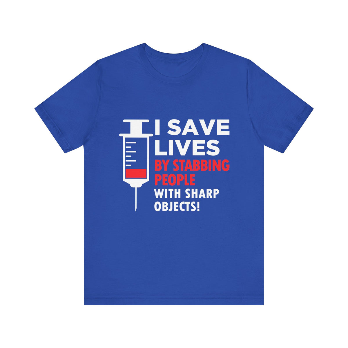 Je sauve des vies Tee unisexe 