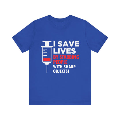 Je sauve des vies Tee unisexe 