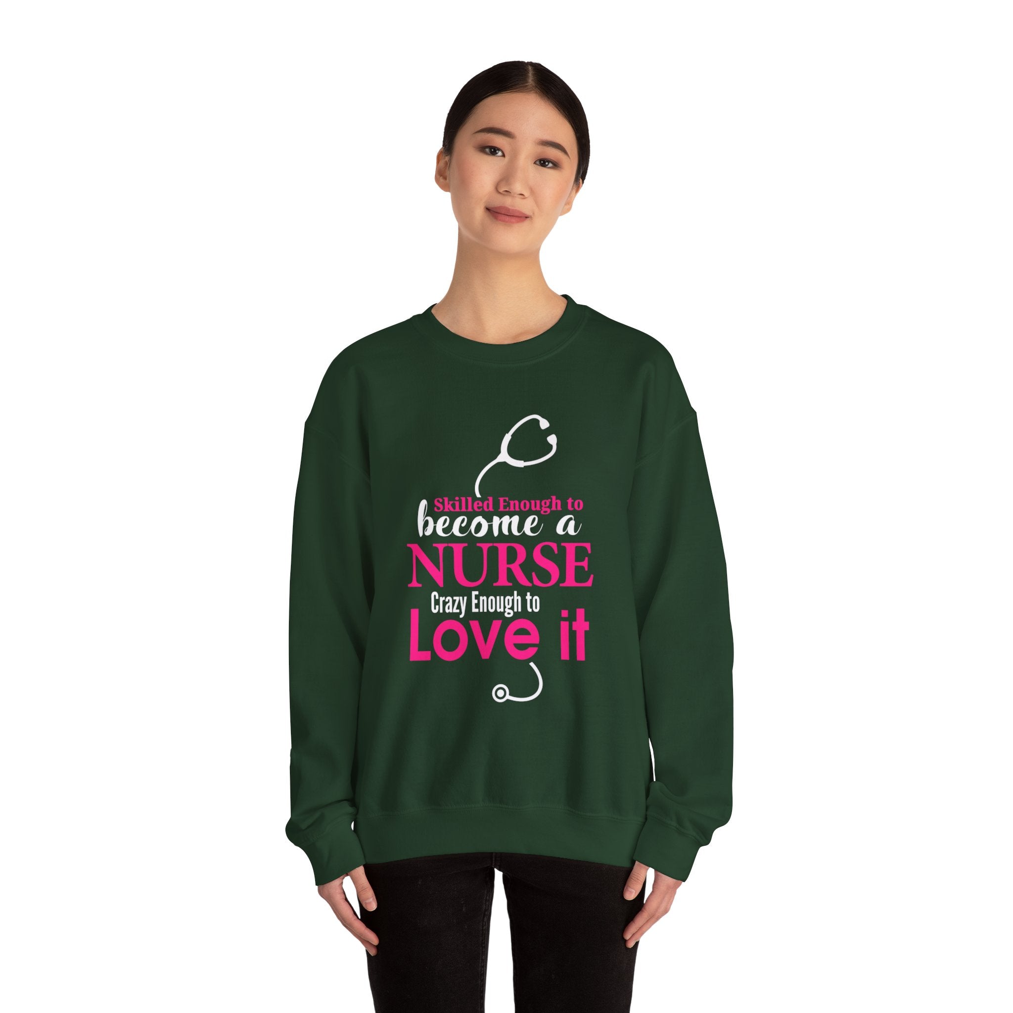 Assez qualifié pour devenir infirmière Sweat-shirt unisexe 