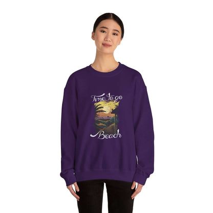 Time To Go Beach Unisex Sweatshirt - RC’nSONS