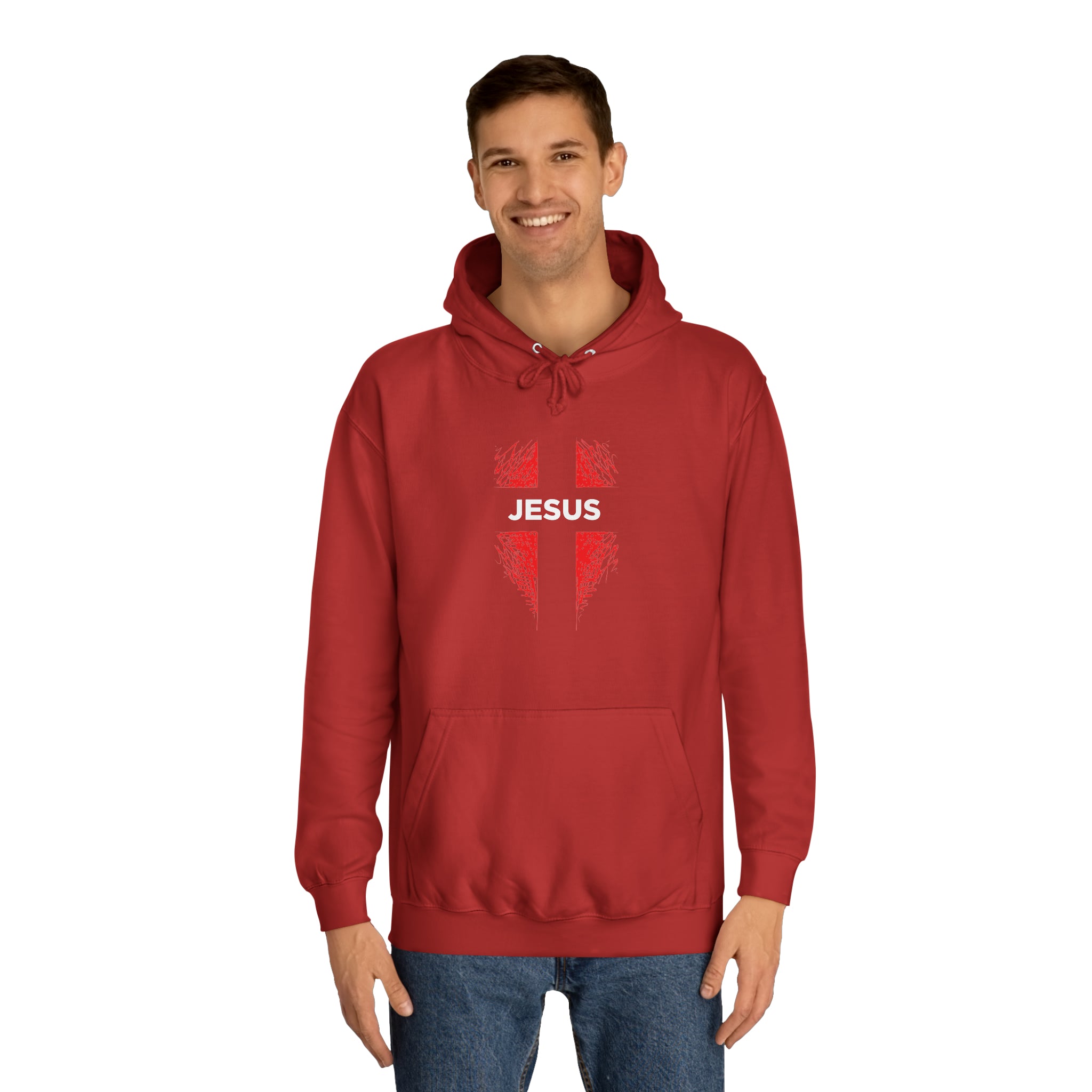 Sweat à capuche unisexe Jésus 