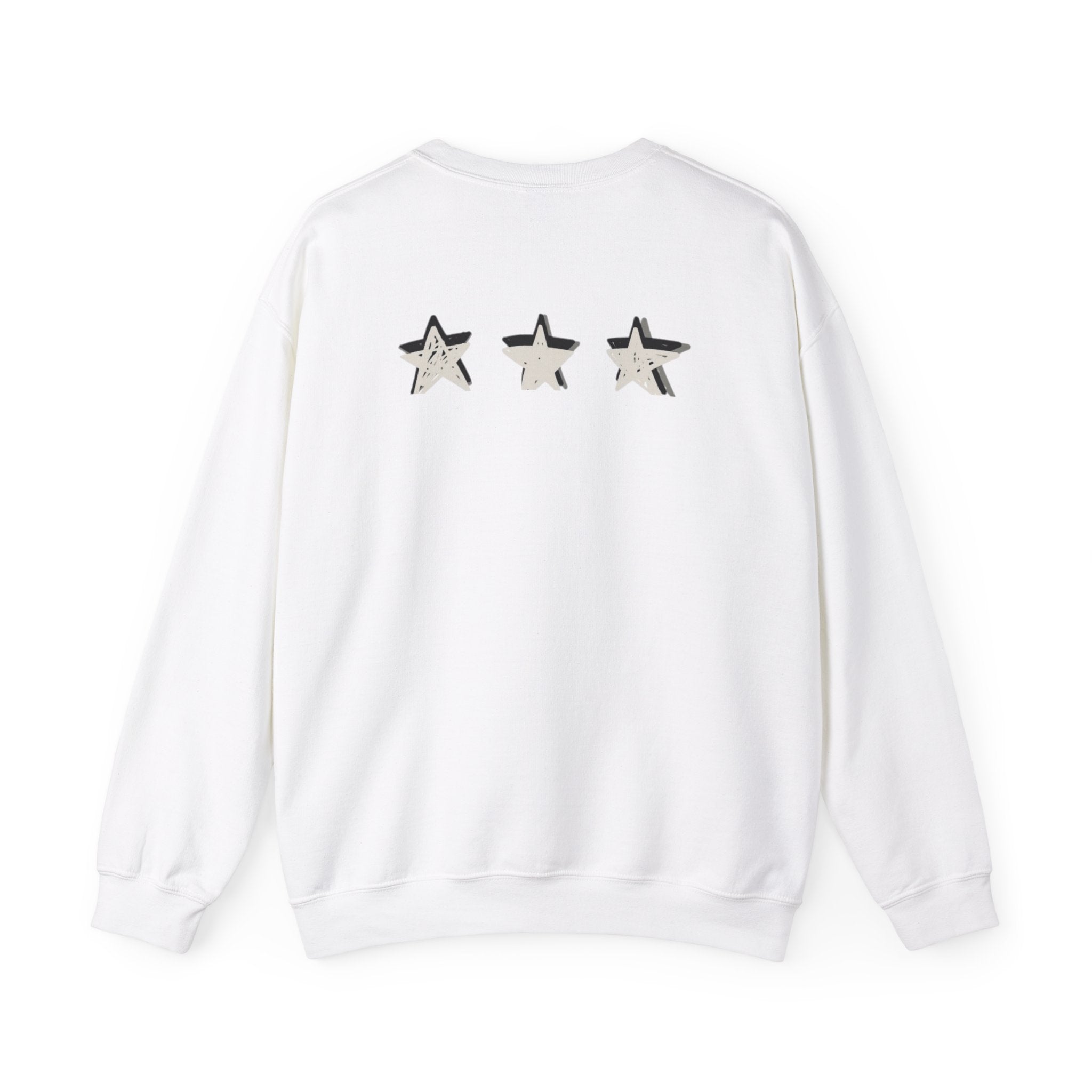 3 Star Heavy  Crewneck Sweatshirt