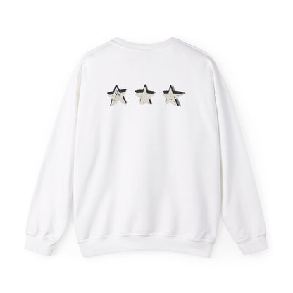 3 Star Heavy  Crewneck Sweatshirt