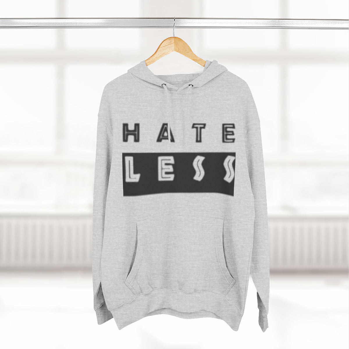 Hate Less Fleece Hoodie - Comfortable and Stylish Chill Wear