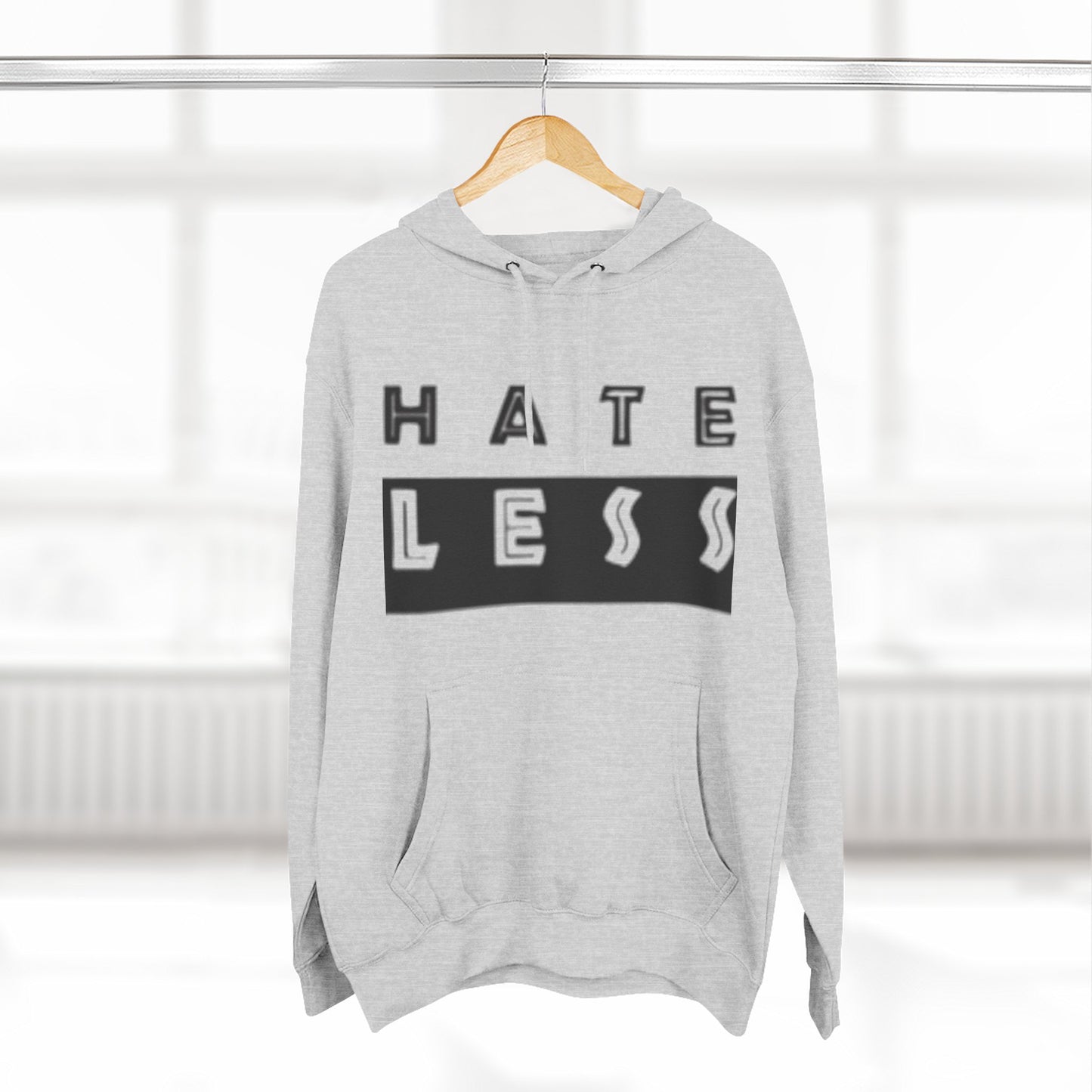 Hate Less Fleece Hoodie - Comfortable and Stylish Chill Wear