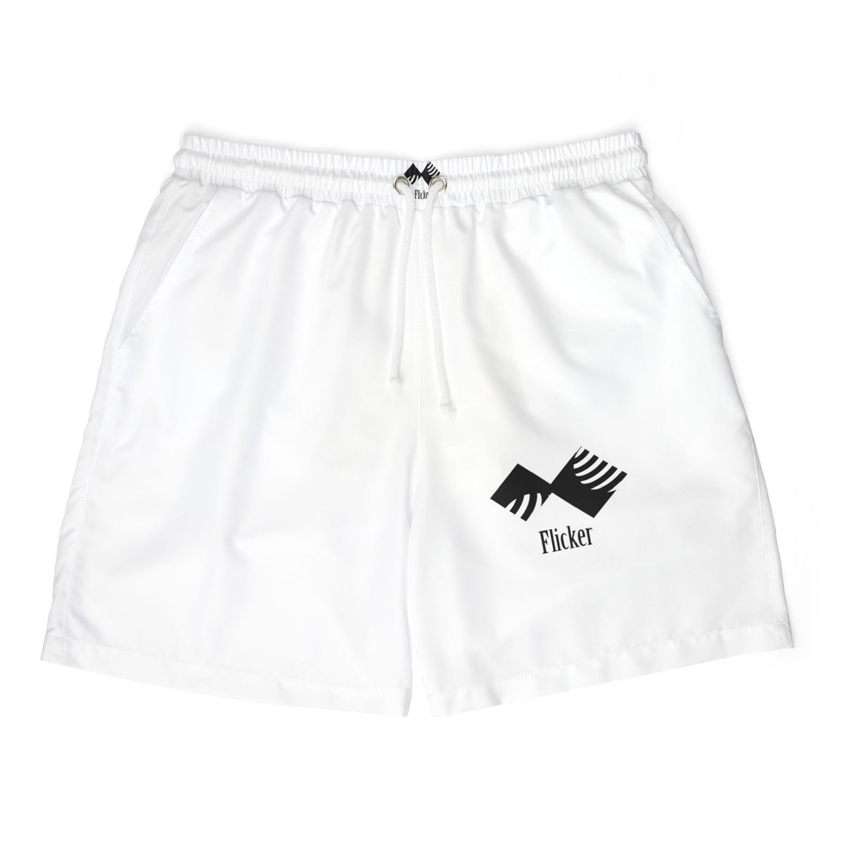 Flicker Unisex Swim Shorts - Stylish Beachwear for Summer Fun
