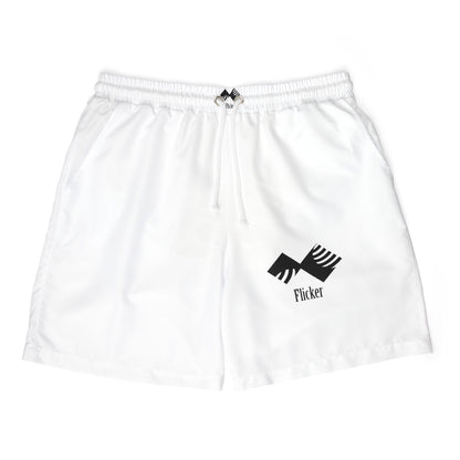 Flicker Unisex Swim Shorts - Stylish Beachwear for Summer Fun