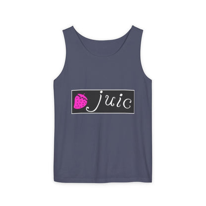 Juice-Themed Unisex Tank Top, Perfect for Summer Outings, Pool Parties, and Fruit Lovers