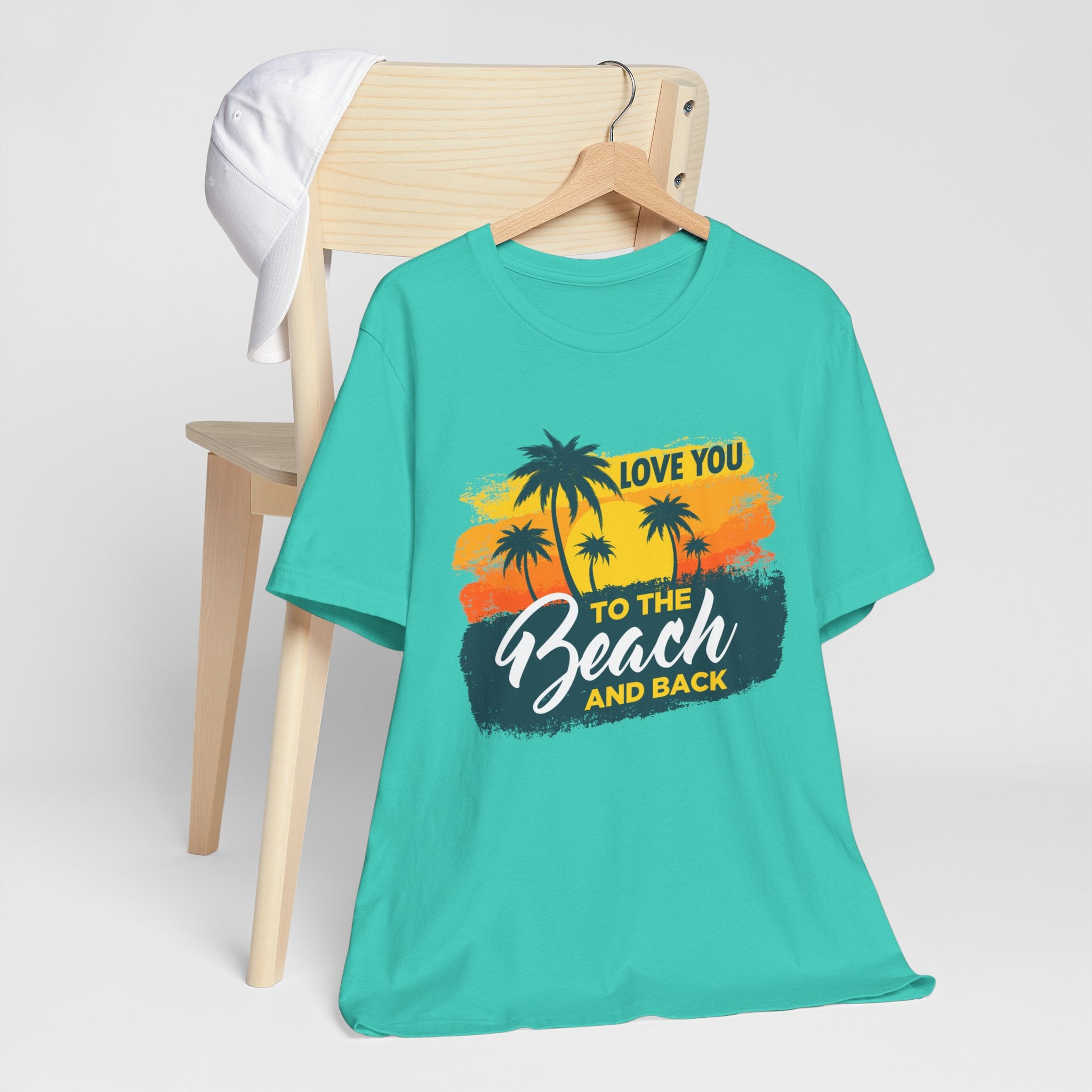 Je t’aime à la plage Tee unisexe 