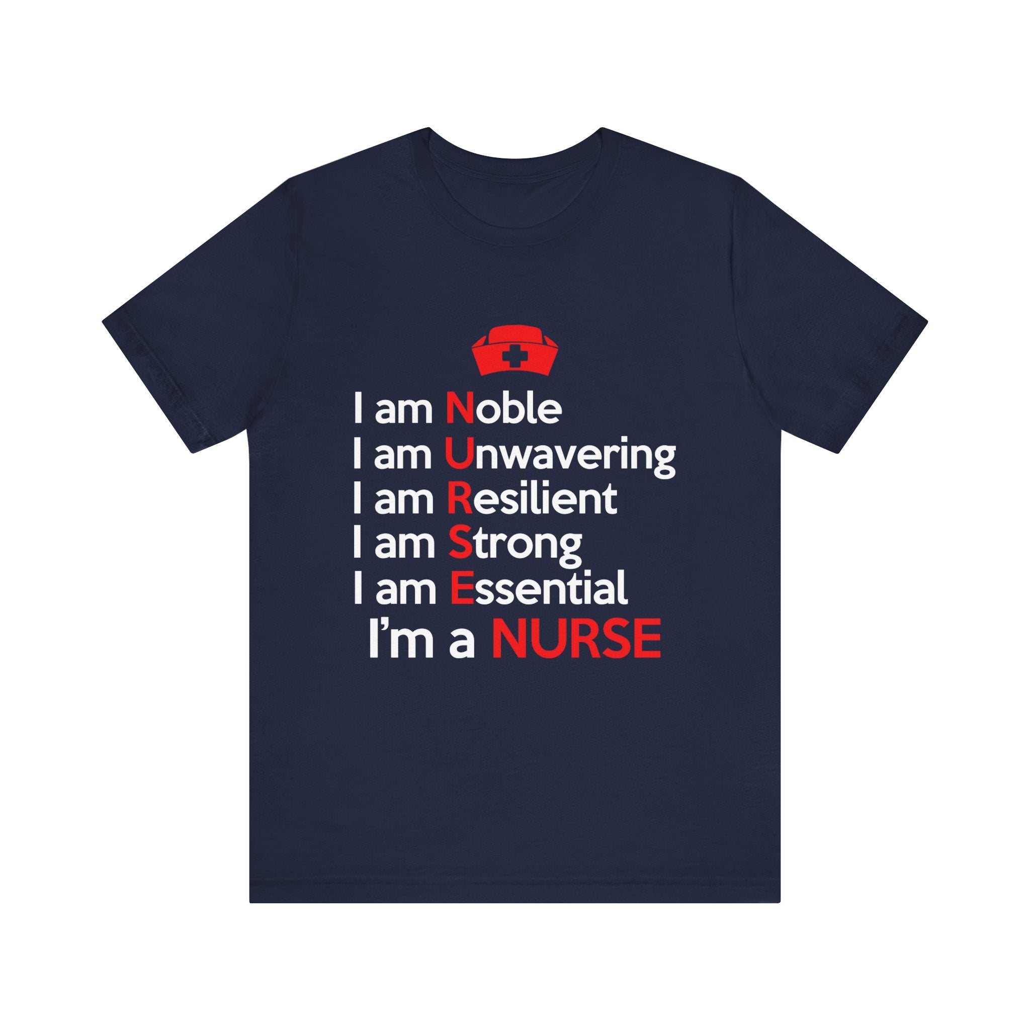 Je suis noble, je suis un tee-shirt unisexe inébranlable 