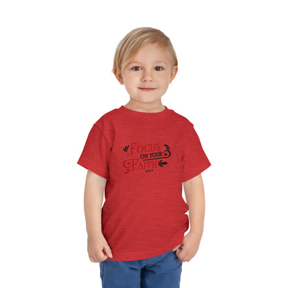 Focus On Your Faith Toddler Tee