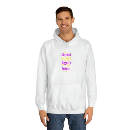 She Is Clothed In Strength Unisex Hoodie