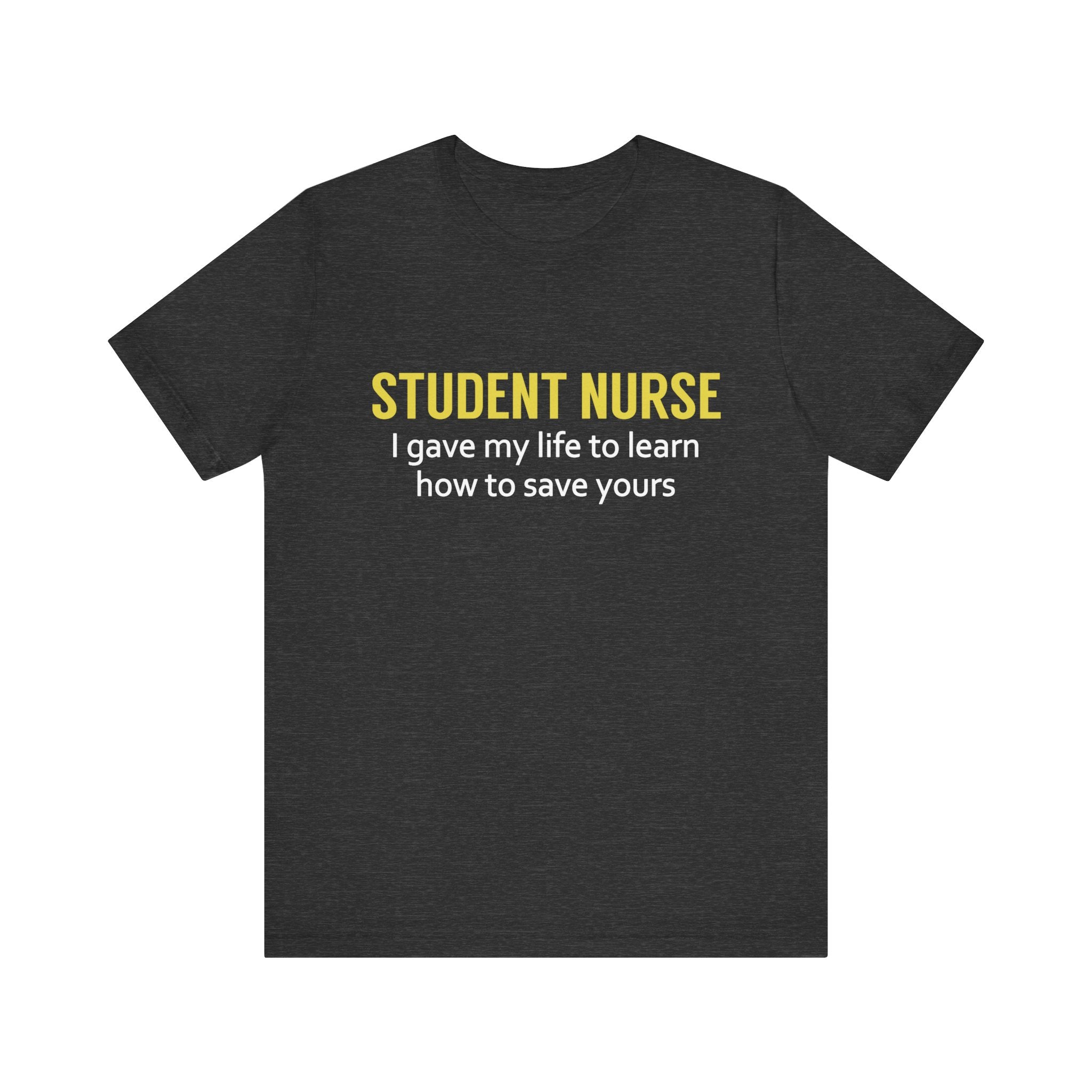 Tee-shirt unisexe infirmière étudiante 