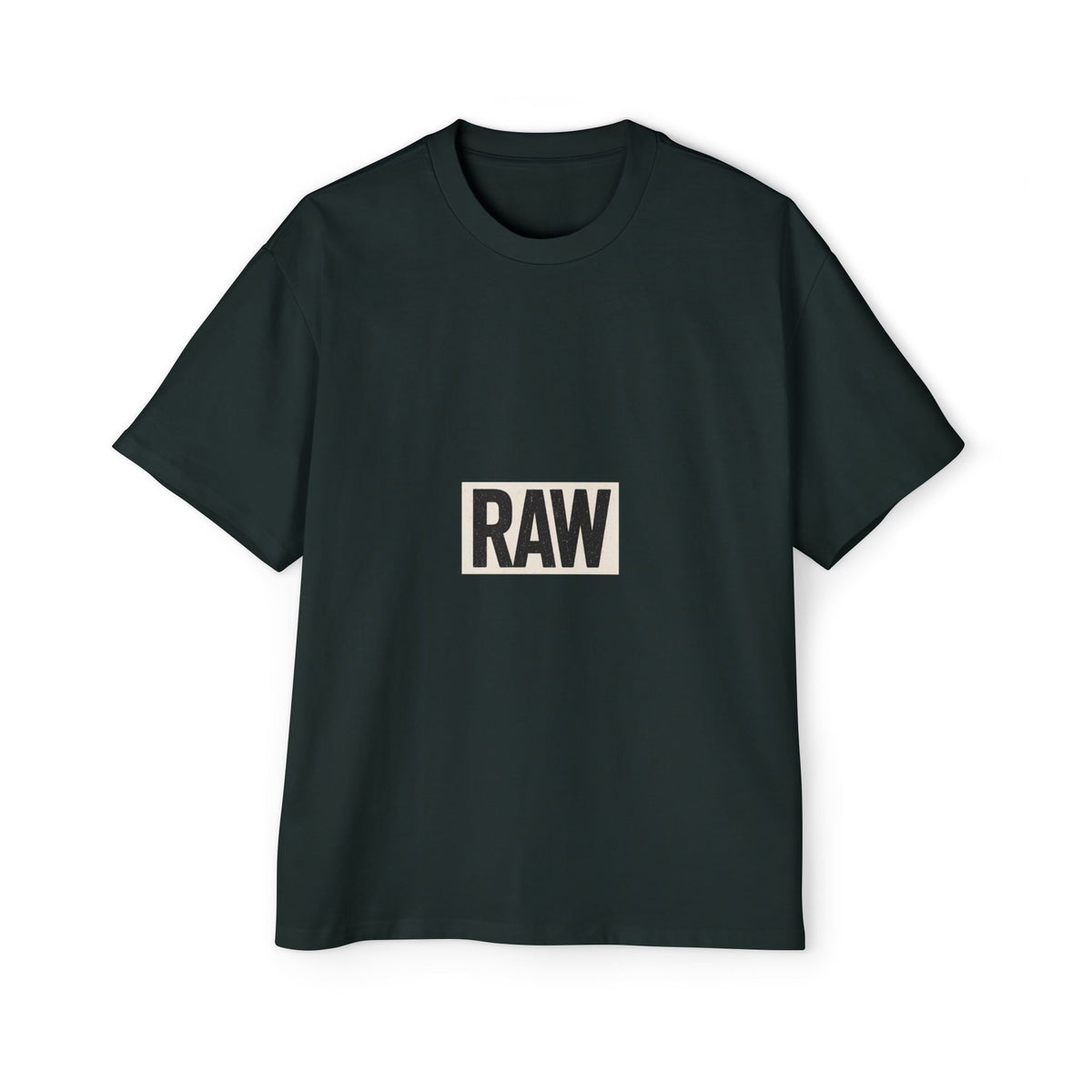 Oversized Tee - Raw Unique Design Printify
