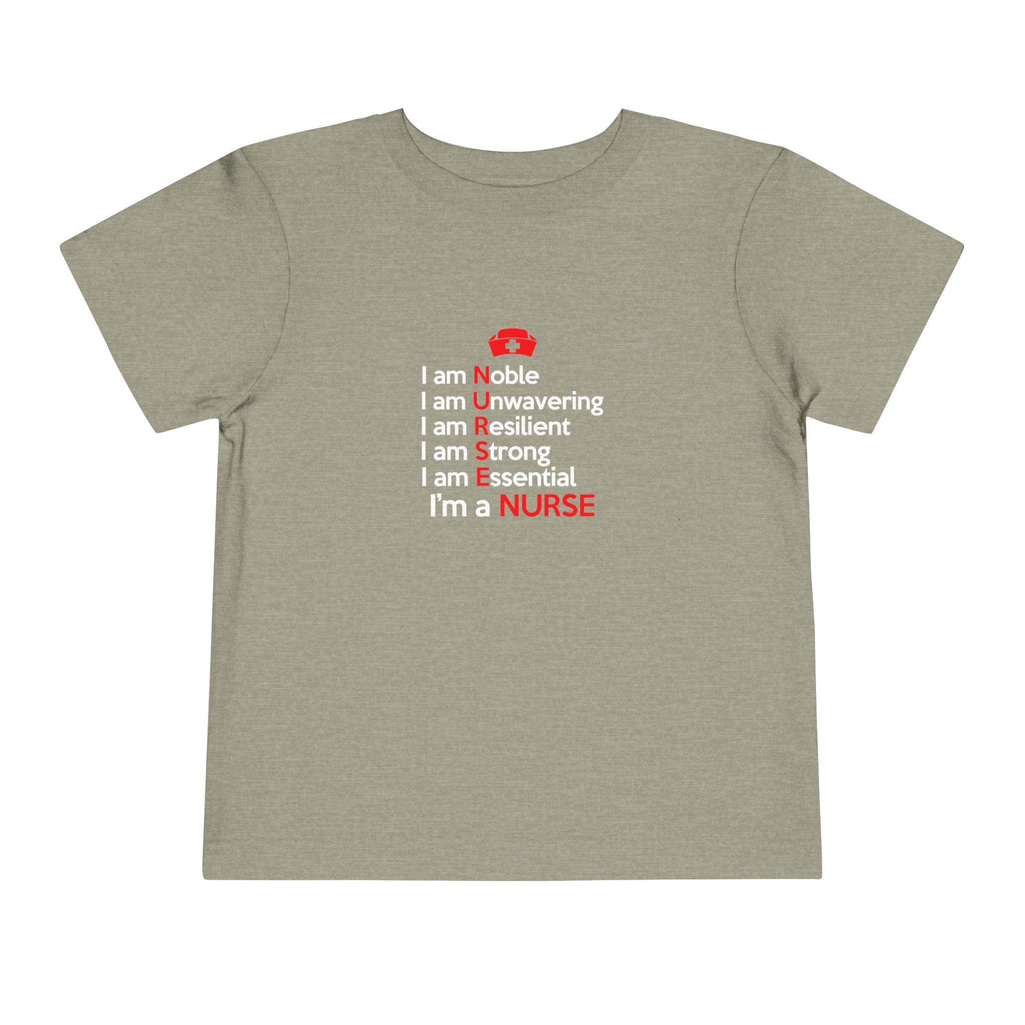 I Am Noble I Am Unwavering Toddler Tee