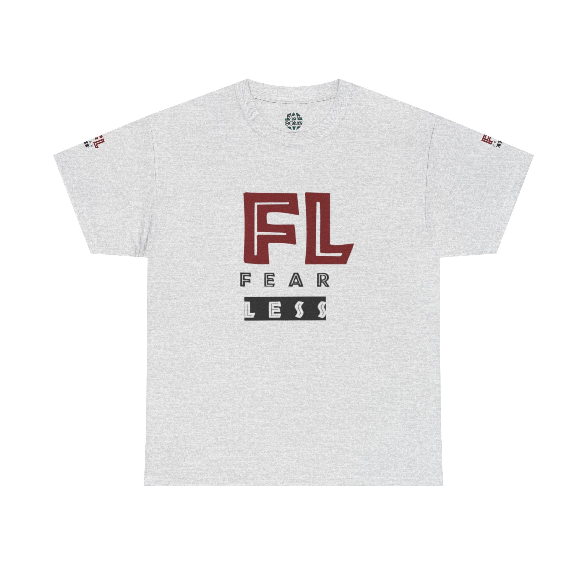 Fearless Graphic Unisex Heavy Cotton Tee - Bold Statement Shirt