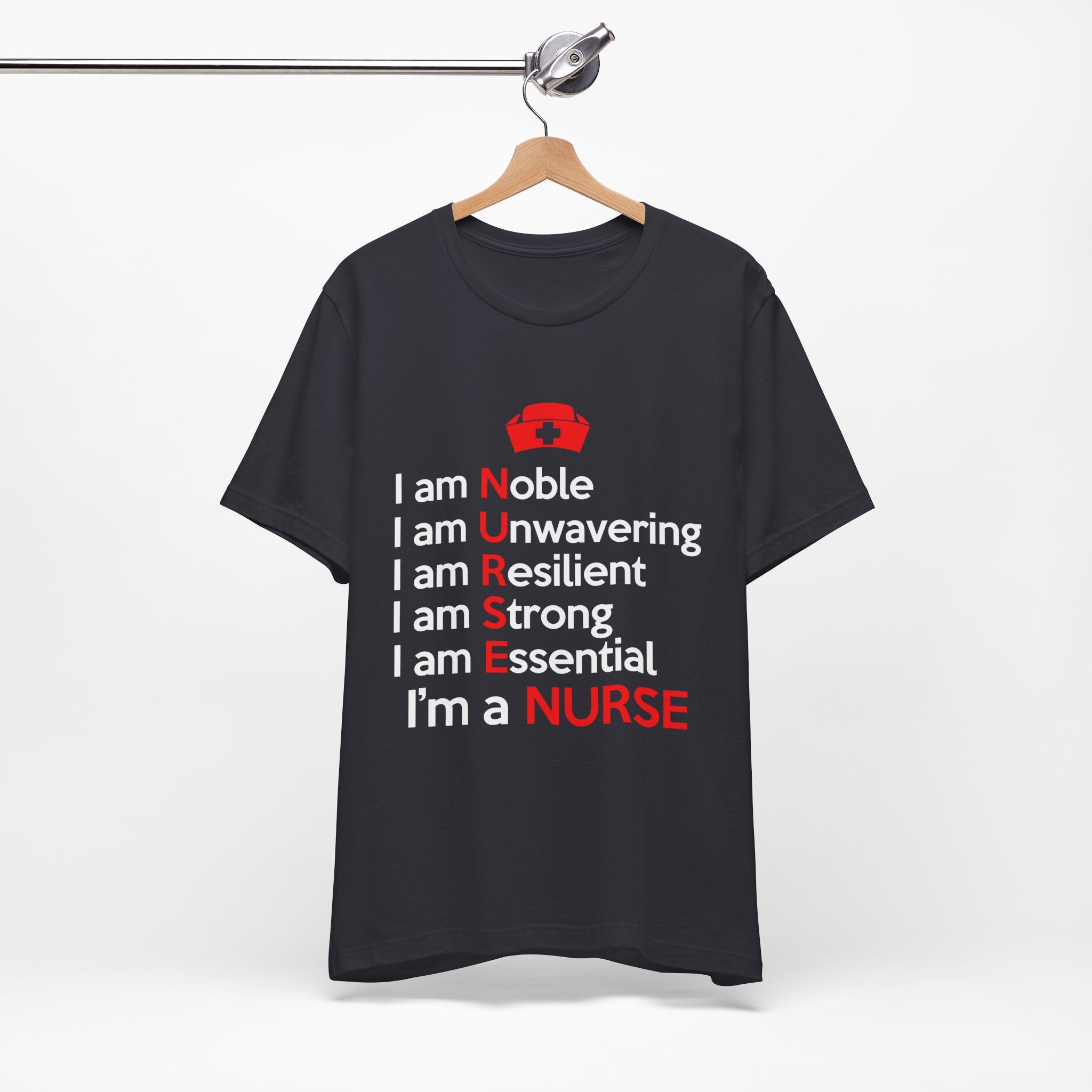 Je suis noble, je suis un tee-shirt unisexe inébranlable 